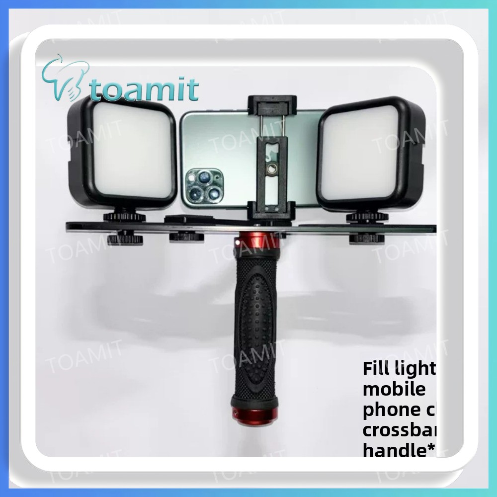 Photography Lighting Kit Portable - Lampu Fotografi Gigi, Flash LED Bluetooth