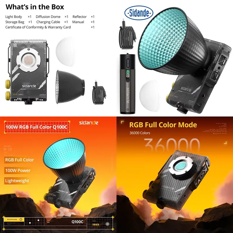 Merek Untuk Sidande Q100C Q100 - Photography Lighting Brands ulasan dan harga