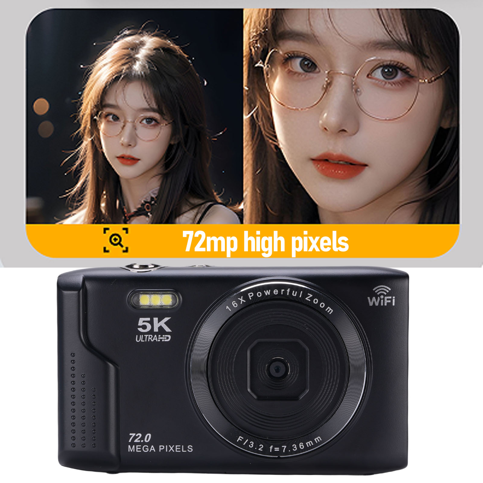 Kamera Digital 5K 72MP 16X Zoo - Photography Lighting For Beginners ulasan dan harga