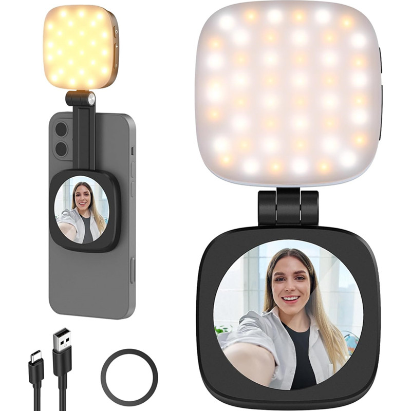 Lampu Selfie Ponsel Magnetik L - Photography Lighting Brands ulasan dan harga