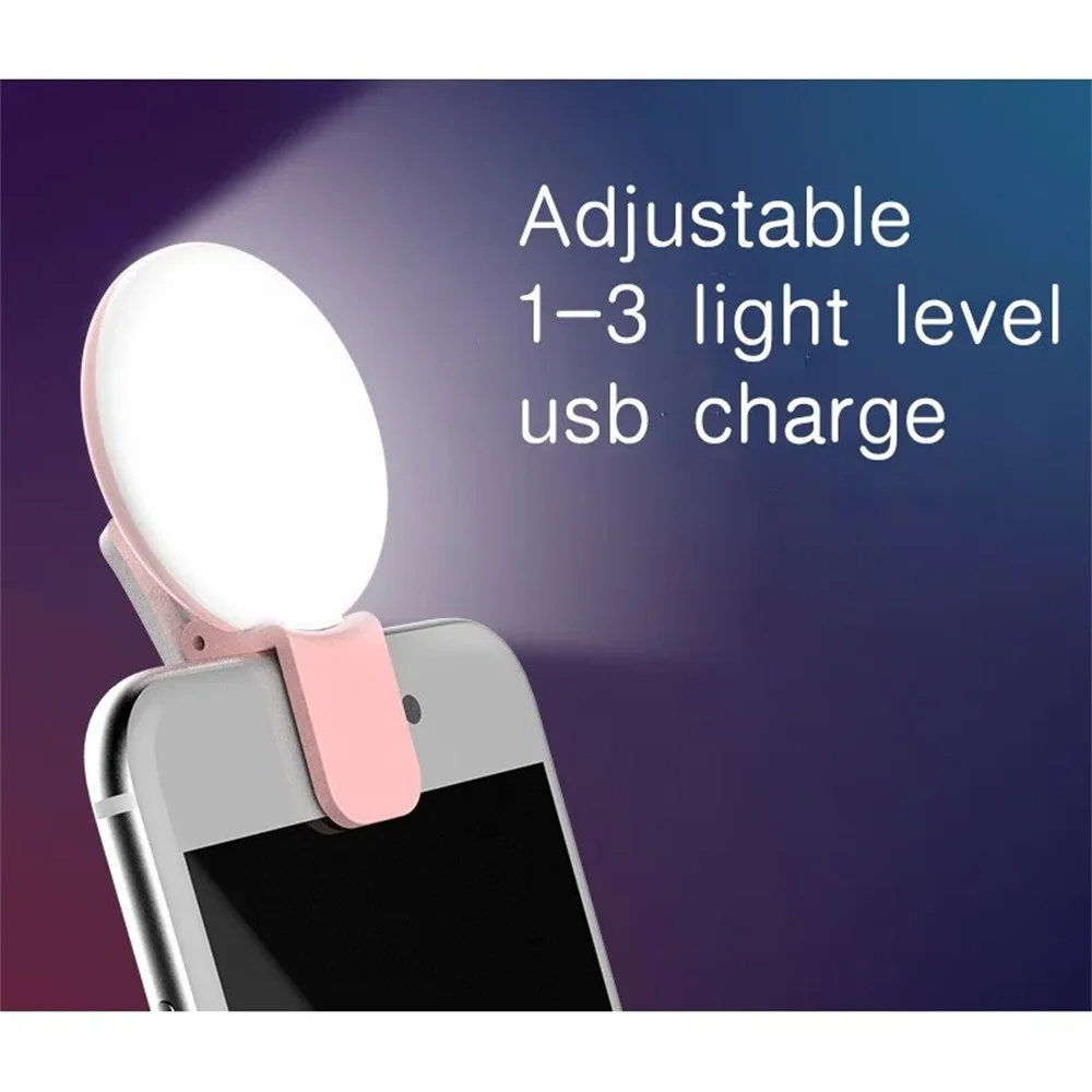 Lampu Cincin LED Mini Portabel - Photography Lighting Description ulasan dan harga