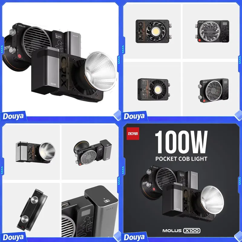 ZHIYUN Molus X100, Lampu LED C - Photography Lighting Handheld ulasan dan harga